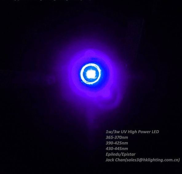 Image: 1w/3w UV LED Lighting Effect  